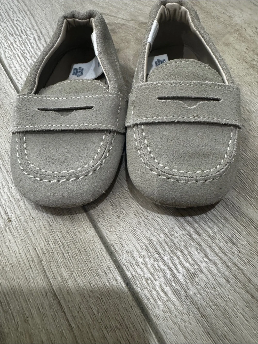 Janie and Jack Baby Suede Penny Loafer